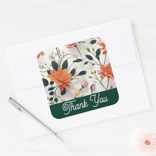 Danke, Aufkleber (Umschlag)