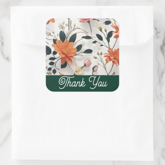 Danke, Aufkleber (Tasche)