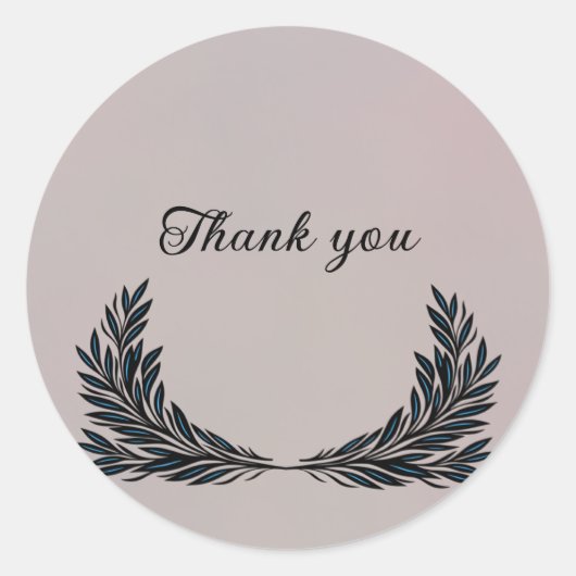 Danke, Aufkleber (Vorderseite)