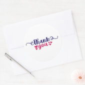 Danke - Aufkleber für kleine Unternehmen (Umschlag)