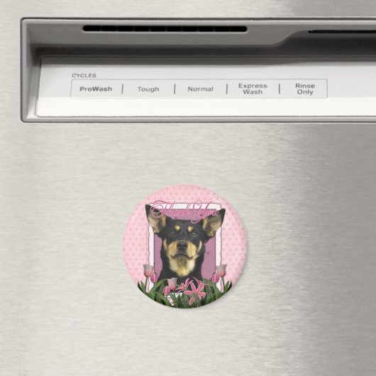 Danke - Australian Kelpie - Jude Magnet (In Situ (Geschirrspüler))