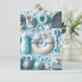 Danke, Baby Boy Cards Dankeskarte