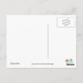 Danke, Baby Boy Postcard Postkarte (Rückseite)