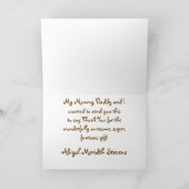 Danke, Baby! Dankeskarte (Innenseite)