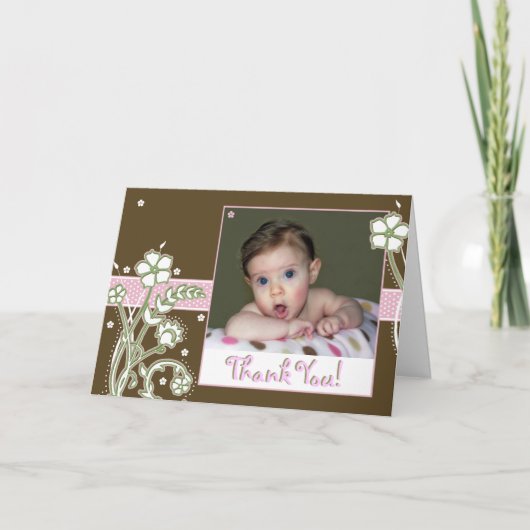 Danke, Baby! Dankeskarte (Vorderseite)