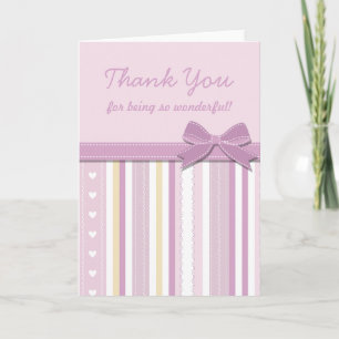 Danke, Baby Dusche Geschenk Dankeskarte