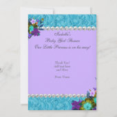 Danke Baby Duwer Girl Aquamarin Blue Lila (Rückseite)