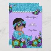 Danke Baby Duwer Girl Aquamarin Blue Lila (Vorne/Hinten)