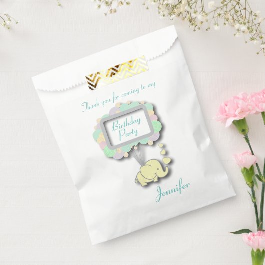 Danke Baby Elephant Geschenktütchen (Versiegelt)