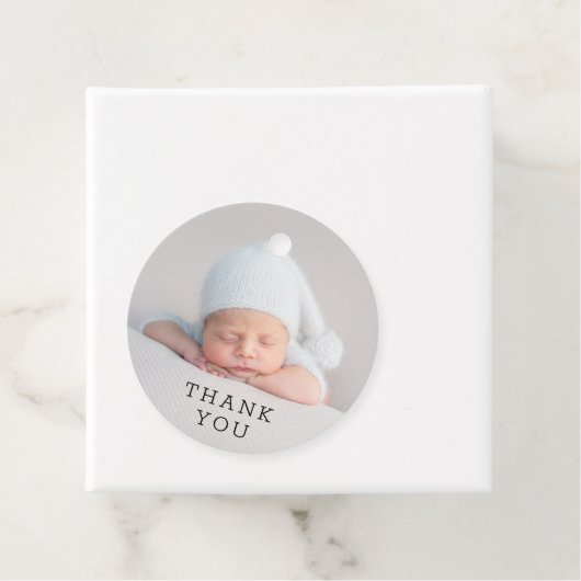 Danke Baby Newborn Baby Shooting Script Geschenkanhänger (Beispiel)