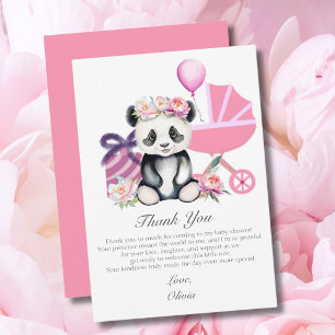 Danke Baby Panda Baby Shower Geschenke