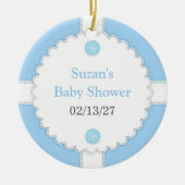 Danke Baby Shower Fevor Ornament (Vorne)