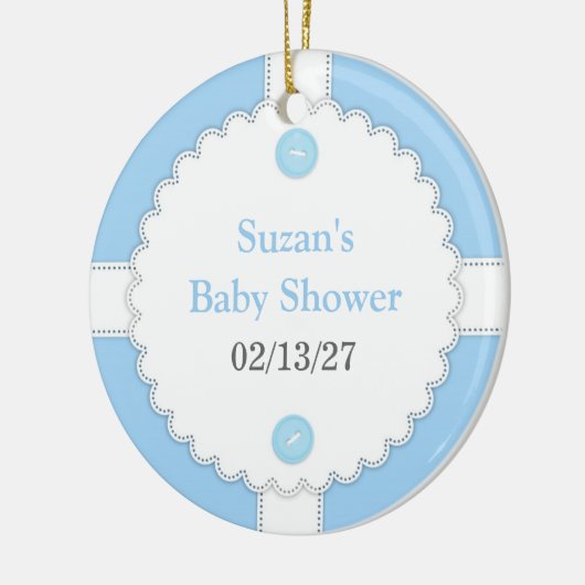 Danke Baby Shower Fevor Ornament (Links)