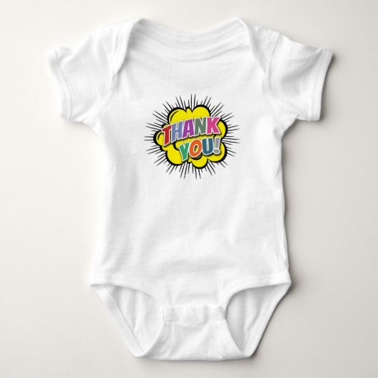 Danke Baby Strampler (Vorderseite)