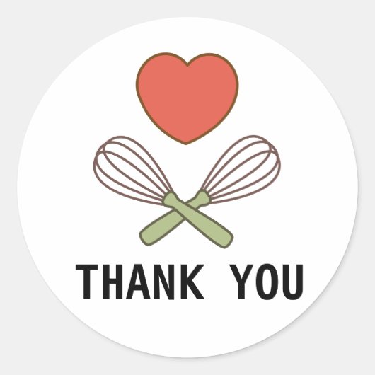 Danke, Baker's Stickers (Vorderseite)