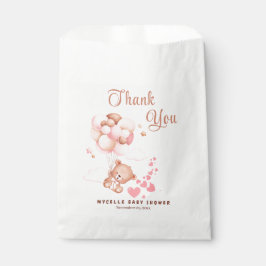 Danke! Bären und Balloons bevorzugen Tasche Geschenktütchen