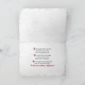 Danke Baseball Coach Large Grunge Baseball (Innenseite)