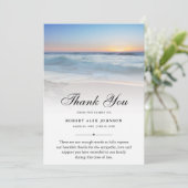 Danke Beach Beerdigung Foto Beileid Gkurze (Stehend Vorderseite)