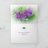 Danke Beach Pea Wildblume (Innenseite)