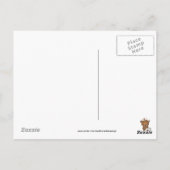 Danke Bear Nurse Postcard Postkarte (Rückseite)