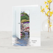 Danke, Beileid aus der Familie Karte (Gelbe Blume)