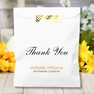 Danke, benutzerdefinierter Name, Text personalisie Geschenktütchen