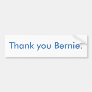 Danke Bernie-Autoaufkleber Autoaufkleber