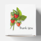 Danke Berry Much, Erdbeeren Geschenkschachtel (Oben)