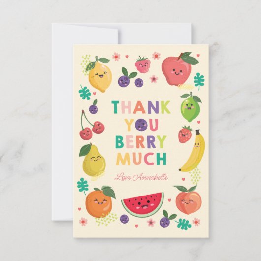 Danke Berry Much, Sweet Berry First (Vorderseite)