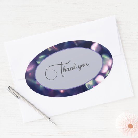 "Danke! Berry Sparkle Sticker (Umschlag)