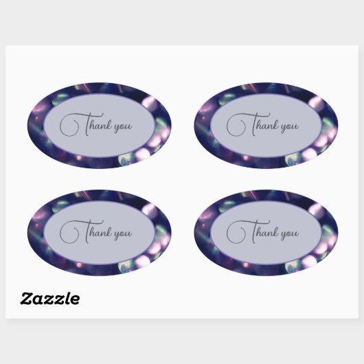 "Danke! Berry Sparkle Sticker (Blatt)