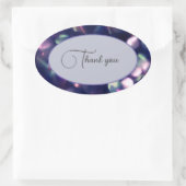 "Danke! Berry Sparkle Sticker (Tasche)