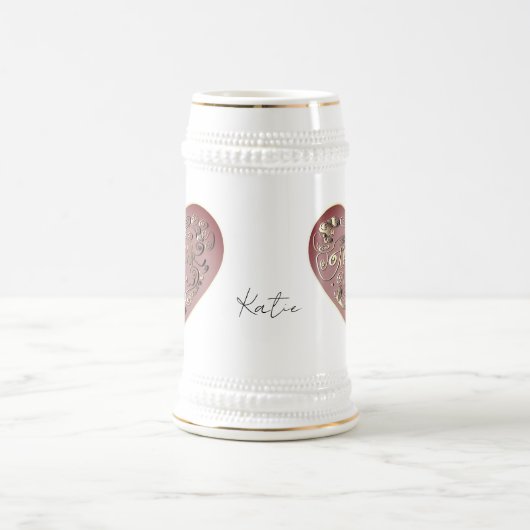 "Danke" Bierglas (Mittel)