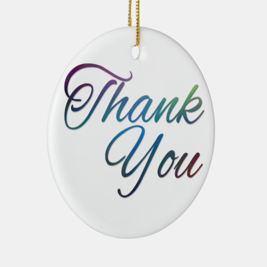 Danke Bilder Keramikornament (Rechts)