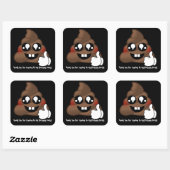 Danke Birthday Thumbs Up Emoji Stickers (Blatt)