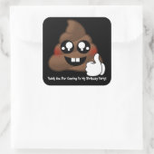 Danke Birthday Thumbs Up Emoji Stickers (Tasche)