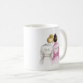 Danke blondes kaffeetasse (VorderseiteRechts)