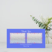 Danke Blue 2 Fotos (Stehend Vorderseite)