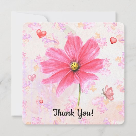 Danke Blume (Vorderseite)