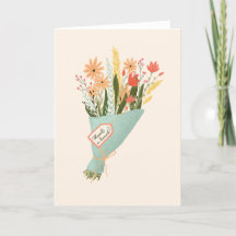 Danke Blume Bouquet Card