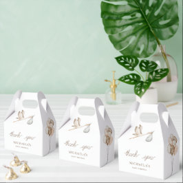 Danke Boho Gender Neutral Baby Duwer Geschenkschachtel