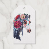 Danke Boho Horse Geschenkanhänger (Rückseite)