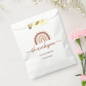 Danke Boho Rainbow Gastgeschenk Hochzeit Bag Geschenktütchen (Versiegelt)