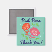 Danke, Boss Magnet (Vorderseite/Rückseite)