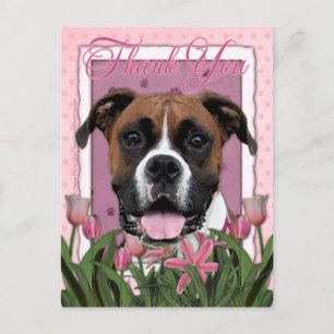 Danke - Boxer - Vindy Postkarte