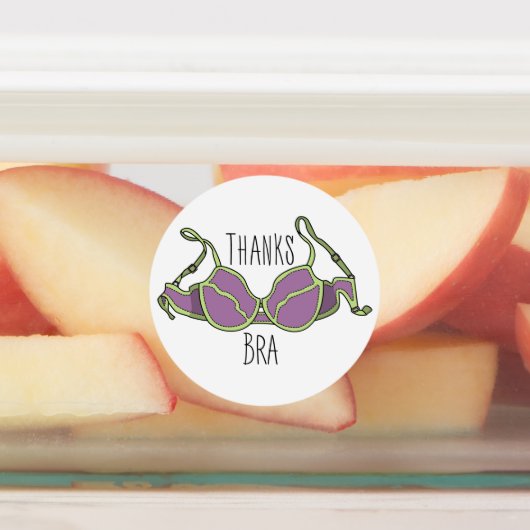 Danke Bra Etiketten (Befestigt)