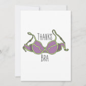 Danke Bra Feiertagskarte (Vorderseite)