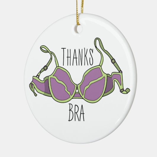 Danke Bra Keramik Ornament (Links)