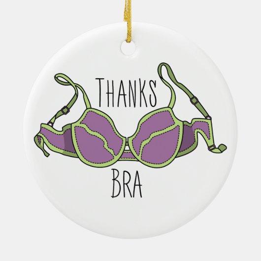 Danke Bra Keramik Ornament (Hinten)