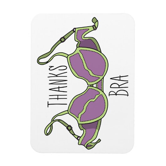 Danke Bra Magnet (Vertikal)